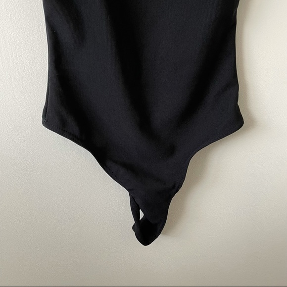 Black High Neck Bodysuit - Picture 7 of 7